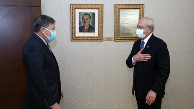 Kılıçdaroğlu ABD Büyükelçisi Satterfield ile görüştü