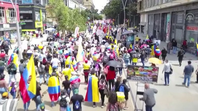 Kolombiya'da hükümet karşıtı gösteriler 28'nci gününde