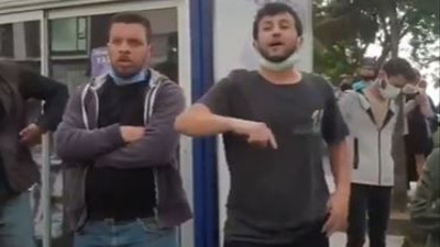 Hopa'da gençler çay kotasına isyan etti