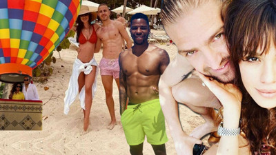 Lig bitince Futbolcuların tatil görüntüleri de gelmeye başladı