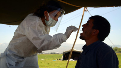 Tarım işçilerine korona testi