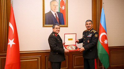 Genelkurmay İkinci Başkanı Korgeneral Selçuk Bayraktaroğlu Azerbaycan'da