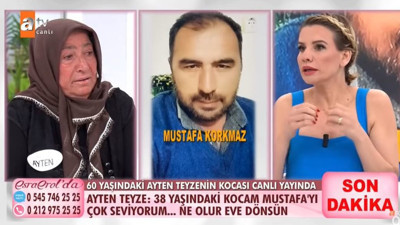 60 yaşındaki teyzenin 39 yaşındaki adam için söylediklerine Esra Erol bile şaştı kaldı