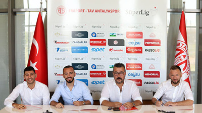 Antalyaspor 3 futbolcusuyla sözleşme yeniledi