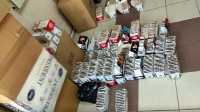 Tekirdağ'da kaçak tütün operasyonu