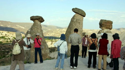 Kapadokya'yı mayıs ayında 61 bin 634 turist ziyaret etti