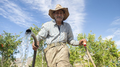 Robinson Ziya'nın Keban Baraj Gölü'ndeki adada huzurlu yaşamı