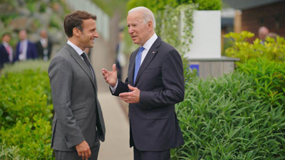 G7 Zirvesinde Biden’dan Macron’la birlikte ağır mesaj