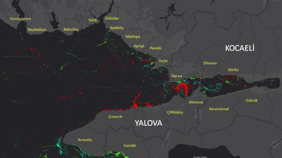 Marmara Denizi'ndeki müsilajın yoğunluk haritası çıkarıldı