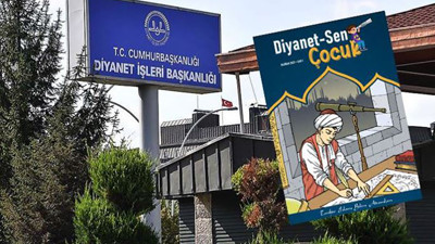 Diyanet-Sen'in çocuk dergisinde skandal görseller