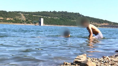 Boğulmaların yaşandığı Alibeyköy Barajı'nda kısıtlamada yüzenlere ceza