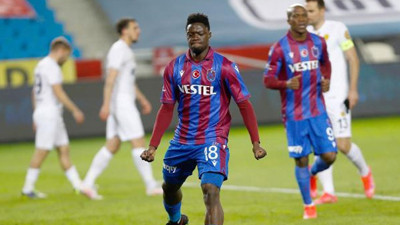 Trabzonspor'da Caleb Ekuban kararı