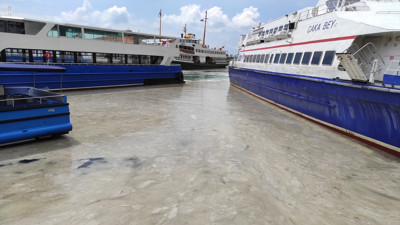Caddebostan’da müsilaj yoğunluğu arttı