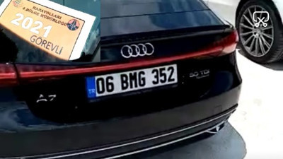 Karayolları'nın görevli kartını kullanan milyonluk aracın sahibi kim çıktı