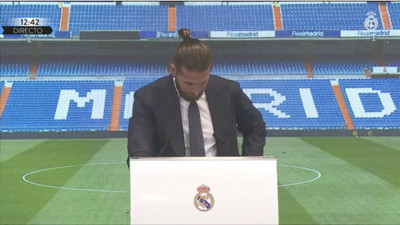 Sergio Ramos gözyaşlarıyla veda etti