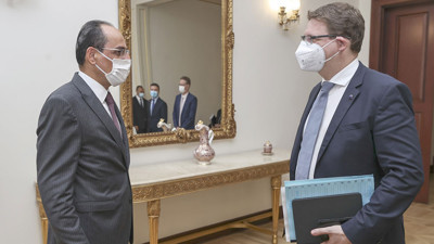 Cumhurbaşkanlığı Sözcüsü Kalın AB Komisyonu Kabine Şefi ile görüştü