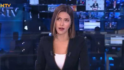 NTV canlı yayınında zor anlar. Canlı yayında depreme yakalandı