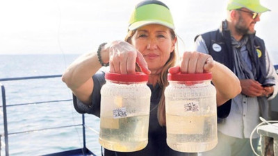 Marmara Denizi'nde hidrojen sülfürün, 34 metre derinliğe kadar çıktığı görüldü