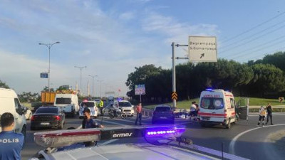 Bayrampaşa’da otomobille motosiklet çarpıştı. 1 ölü