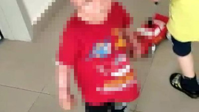 Alevler 3 yaşındaki Okay'ı engelli bıraktı