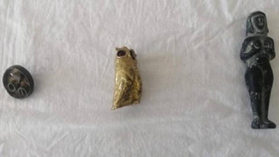 Eskişehir'de Roma dönemine ait heykel ele geçirildi