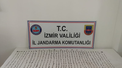 İzmir'de 732 tarihi eser ele geçirildi