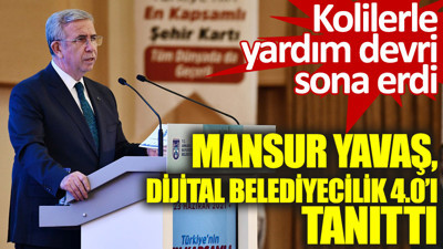Mansur Yavaş Dijital Belediyecilik 4.0'ı tanıttı
