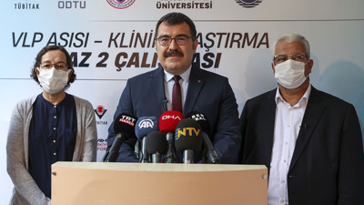 VLP temelli yerli aşı gönüllülere uygulanmaya başlandı