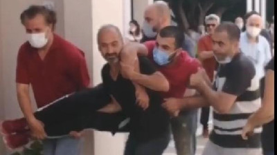 Engelli genci sırtlayıp koşmaya başladılar. Sınava böyle yetiştirdiler