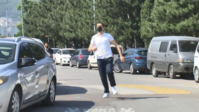 Koşarak geldi saniyelerle sınavı kaçırdı