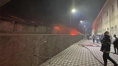 Kahramanmaraş'ta fabrika yangını (28 Haziran 2021)