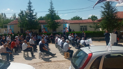 Konya Kadınhanı ilçesinde 100 AKP'li üye İYİ Parti’ye katıldı.