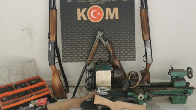 Muğla merkezli 2 ilde silah kaçakçılığı operasyonu