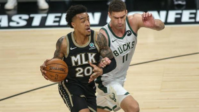Atlanta Hawks, Milwaukee Bucks'ı farklı geçti