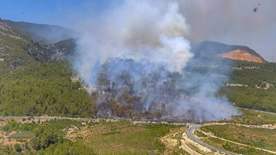 Antalya'da orman yangını
