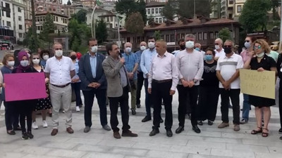 Elektrik zammını protesto eden CHP Rize İl Başkanlığı'nın elektriği kesildi