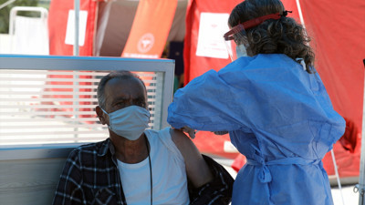 Kapıkule'de aşı uygulama merkezi kuruldu