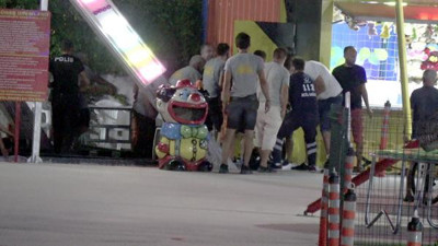 Lunapark işletmecisine silahlı saldırı