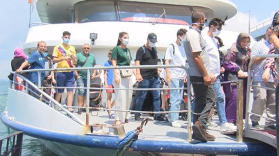 İstanbullular Adalara akın etti