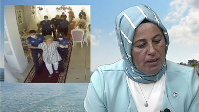 Zamları eleştiren BBP'li kadın yönetici ters kelepçeyle gözaltına alındı