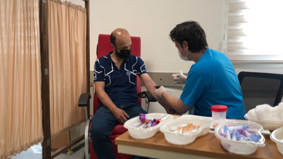 Yerli aşı gönüllülere uygulanmaya başladı