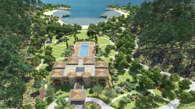 Cumhurbaşkanlığı'nın Marmaris'teki Yazlık Sarayı'nın ilk görüntüleri