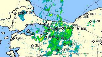 Meteoroloji kahini Kerem Ökten bas bas bağırıyor