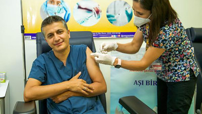 Ankara olarak aşılanmada ortalama üzerindeyiz