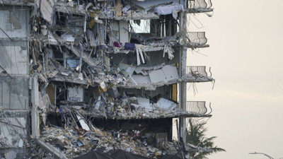 Miami'de çöken binada ölü sayısı 64'e yükseldi