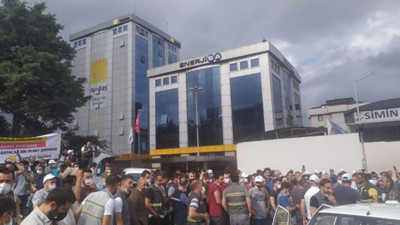 EnerjiSA işçileri eylemde