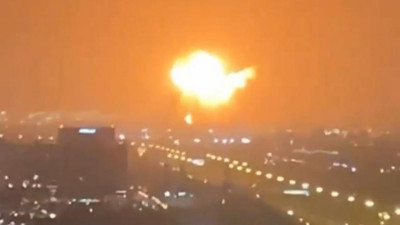 İran’ın başkenti Tahran’da şiddetli patlama