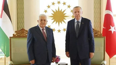 Erdoğan ile Filistin Devlet Başkanı Abbas görüştü