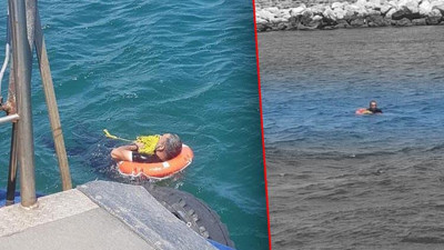 Vapurdan denize yolcu düştü