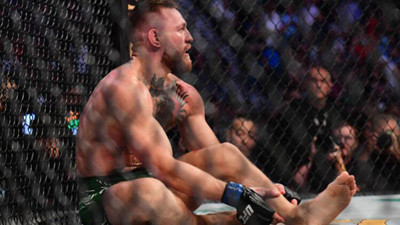 UFC'de McGregor'un bileği kırıldı